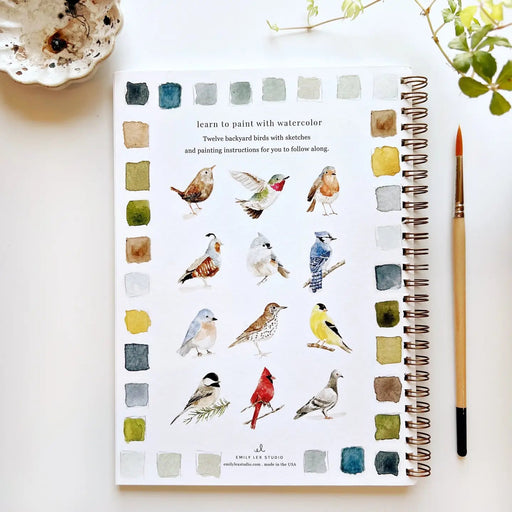 Birds Watercolor Workbook - Needle and Grain