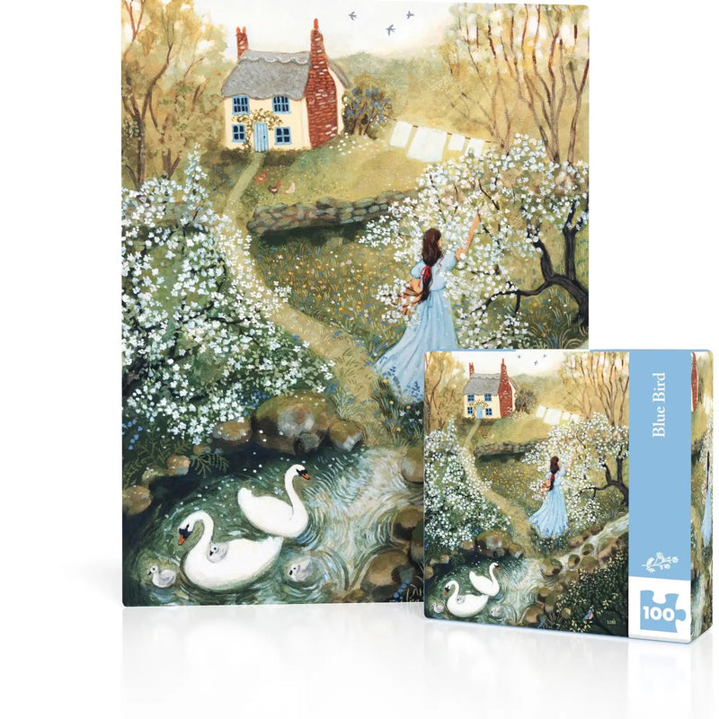 Bluebird Mini - 100 Piece Mini Puzzle - Needle and Grain