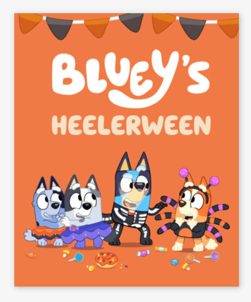 Bluey's Heellerween - Needle and Grain