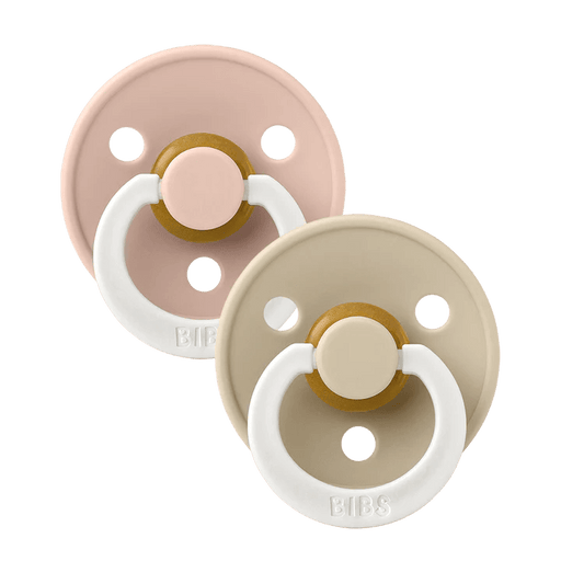 Blush & Vanilla Glow in the Dark Pacifier Pack - Needle and Grain