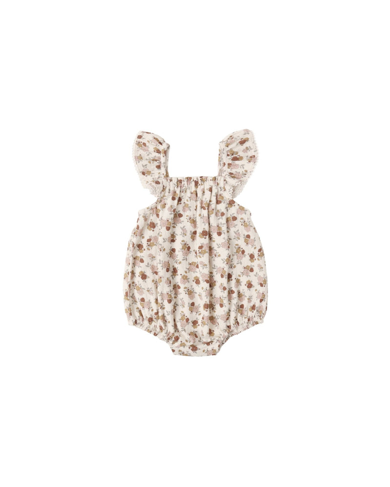 Bonnie Romper in Bloom - Needle and Grain