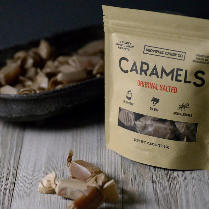 Bourbon Maple and Pecan Caramels - 16 pieces - Needle and Grain