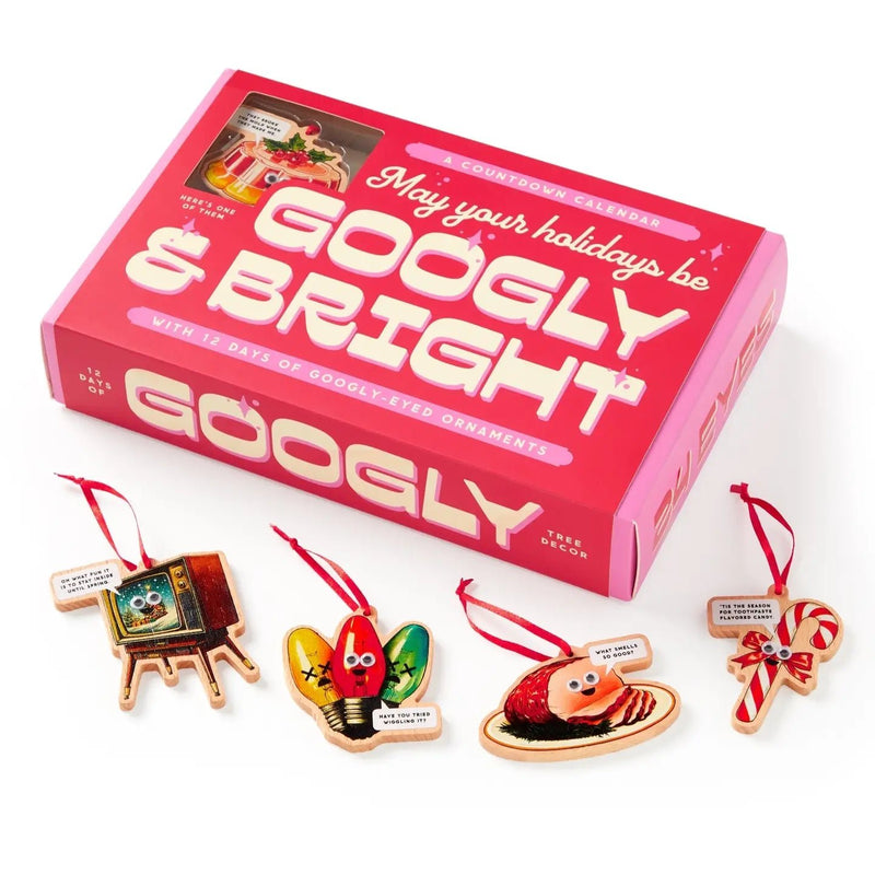 Brass Monkey Googly & Bright Holiday Advent Calendar - Needle and Grain