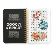 Brass Monkey Googly & Bright Holiday Sticker Book - Needle and Grain