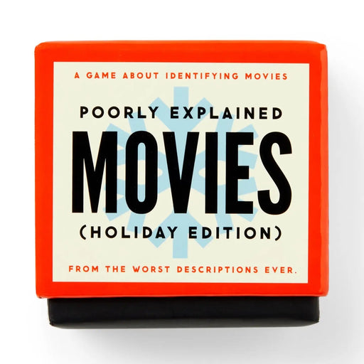 Brass Monkey Mini Poorly Explained Movies - Holiday Edition - Needle and Grain