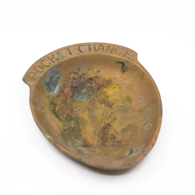 Brass Pocket Change Dish 2 - Needle and Grain