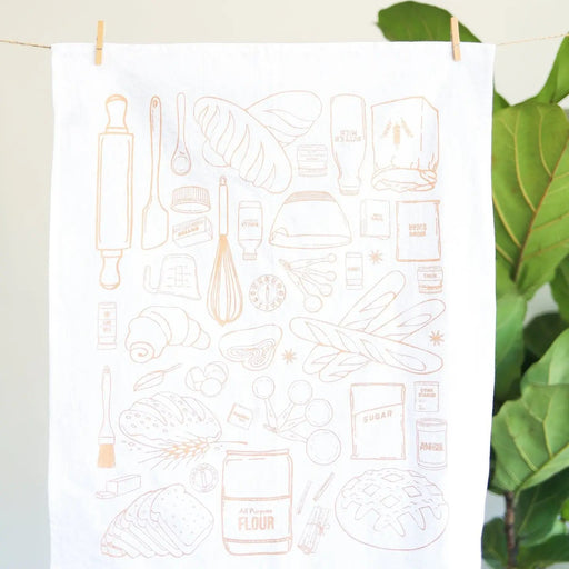 Bread Baking Tea Towel - Needle and Grain
