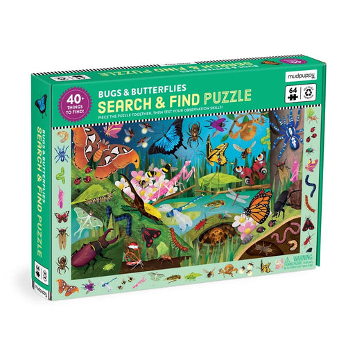 Bugs and Butterflies Search and Find Puzzle - Needle and Grain