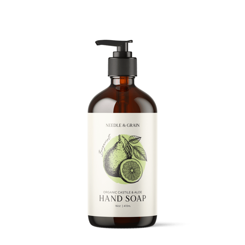 Castile Hand Soap - Bergamot - Needle and Grain
