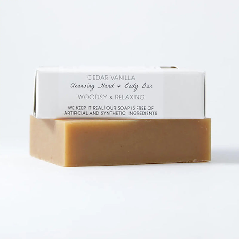 Cedar Vanilla Bar Soap - Needle and Grain