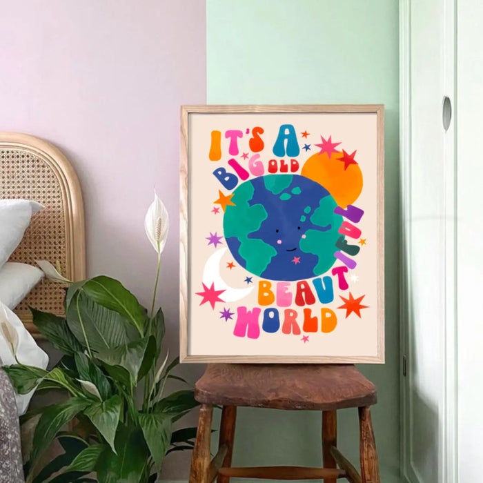 Big Beautiful World Print