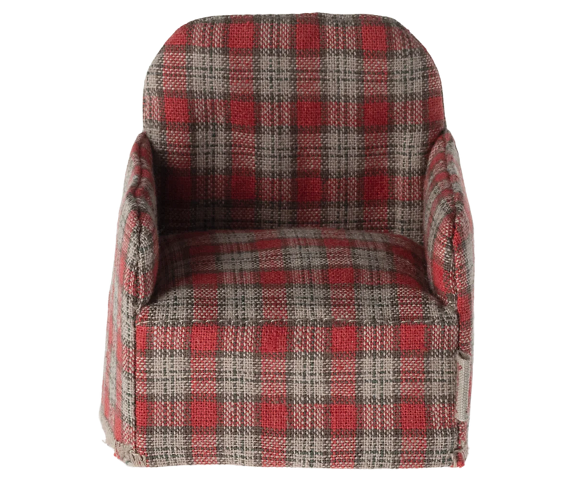 Chair, Mouse-Red Checker