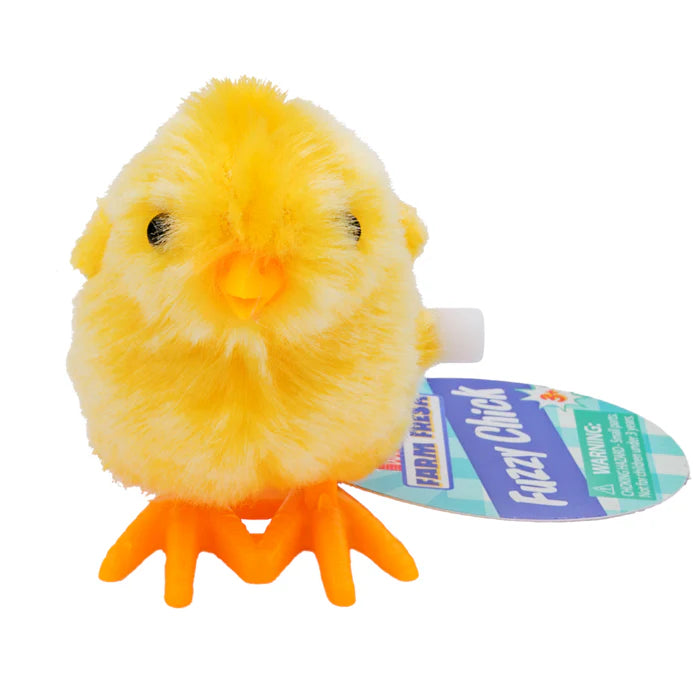 Farm Fresh Fuzzy Chick Wind Up Toy