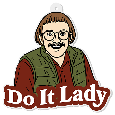 Do It Lady Ornament