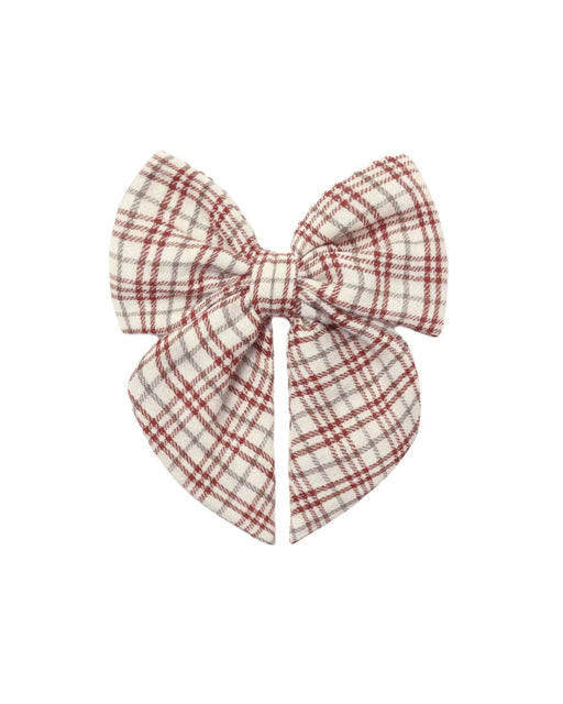 Christmas Plaid Bow - Needle and Grain