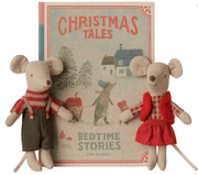 Christmas Twin Mice - Needle and Grain