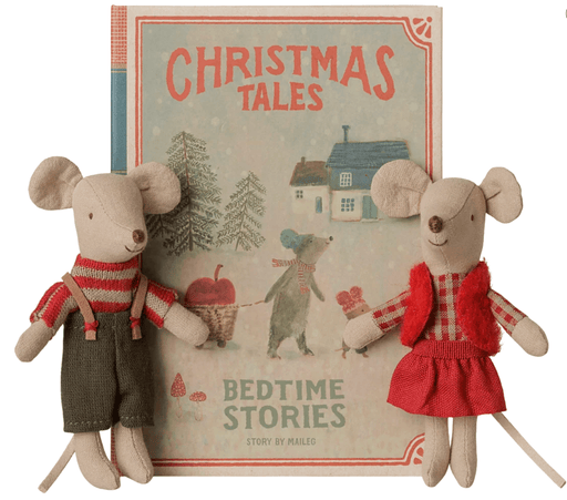Christmas Twin Mice - Needle and Grain