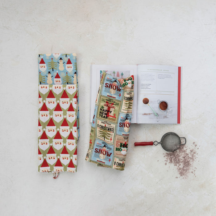 Christmas Cotton Tea Towel