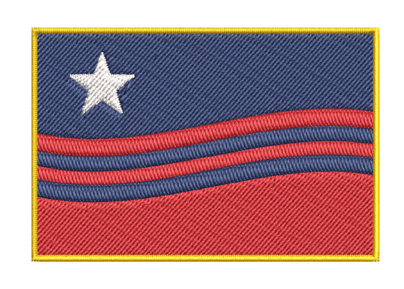 City of Columbia Flag Patch - Needle and Grain