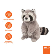 CK Raccoon Stuffed Animal 12" - Needle and Grain