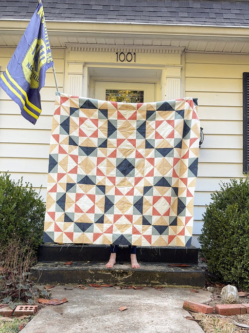 Class #5: Learn to Quilt: Binding - Flower Irish Chain Toddler Quilt • December 20, 1:00-4:00pm - Needle and Grain
