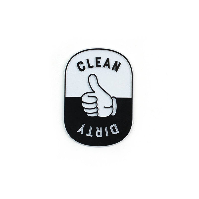 Clean Dirty Retro Magnet - Needle and Grain