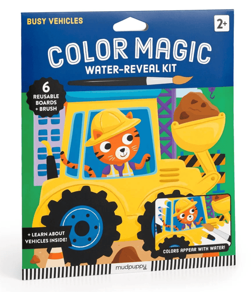 Color Magic Water Reveal - Busy Vehicles - Needle and Grain