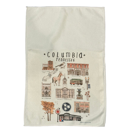 Columbia TN Microfiber Tea Towel - Needle and Grain