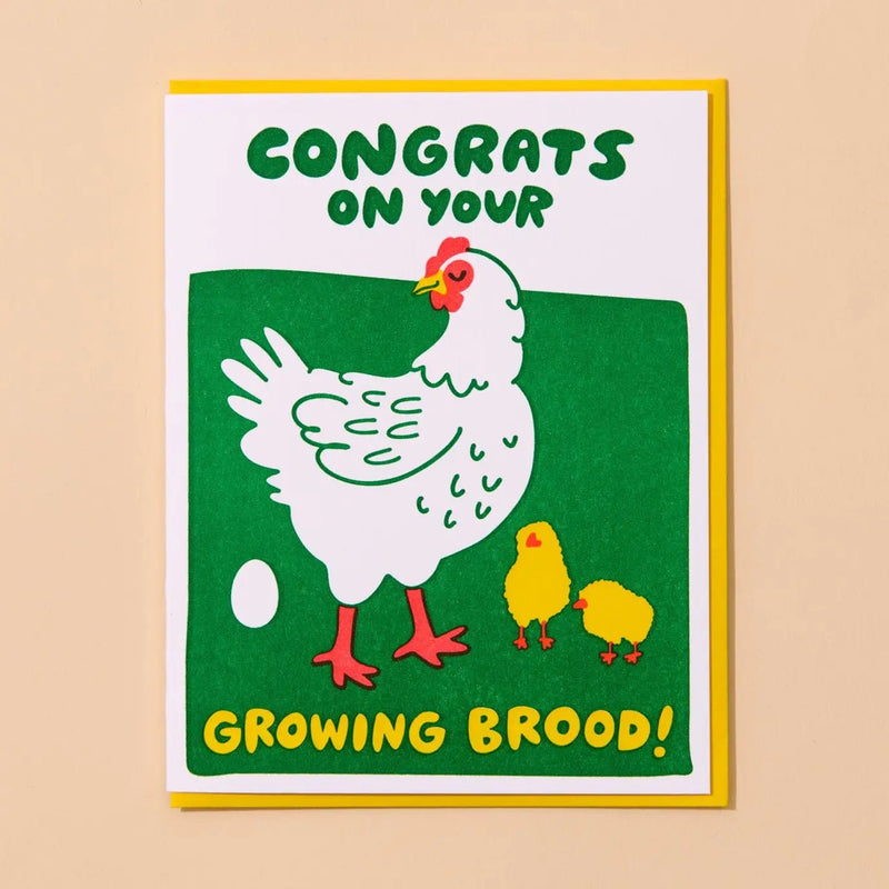 Congrats On Your Growing Brood - Needle and Grain