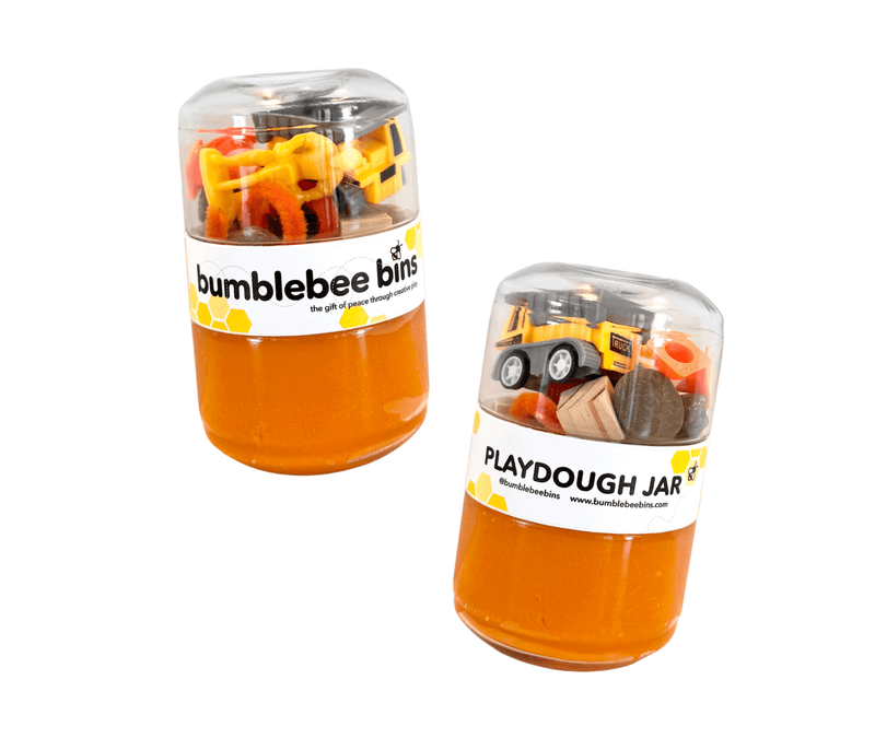 Construction Bumblebee Bin - Needle and Grain