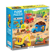 Construction Site 25 Piece Floor Puzzle - Needle and Grain