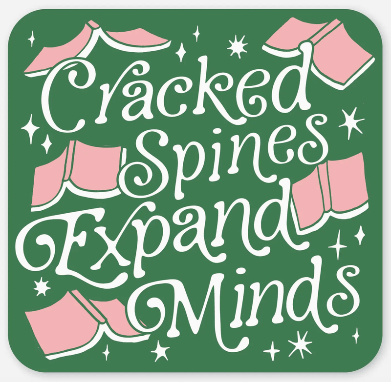 Cracked Spines Sticker - Needle and Grain