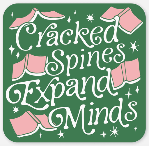 Cracked Spines Sticker - Needle and Grain