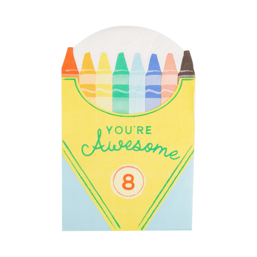 Crayon Box Shaped Dinner Napkin - Needle and Grain