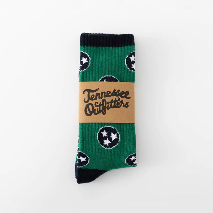 Mountain Green Tennessee Sock