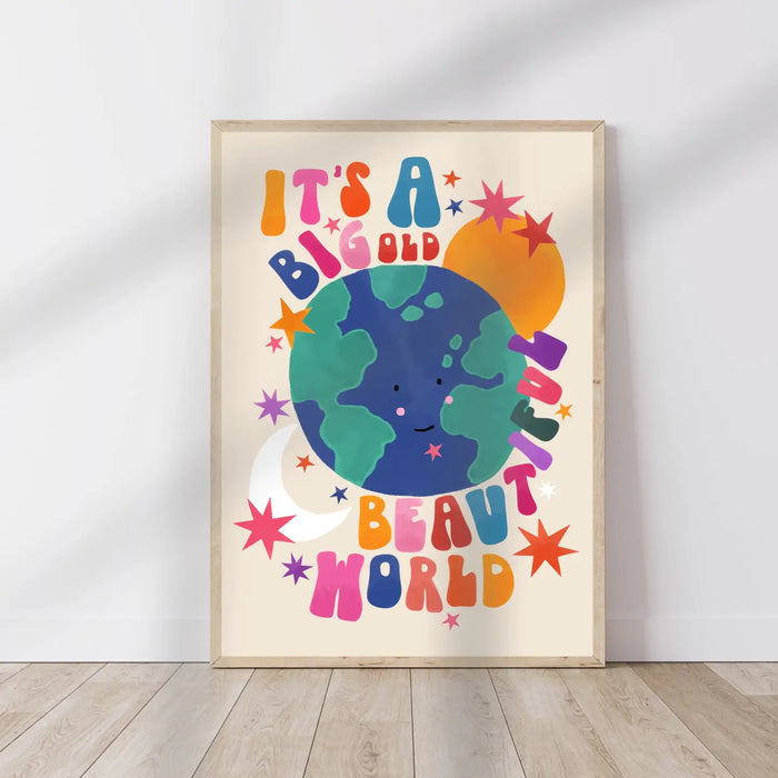 Big Beautiful World Print