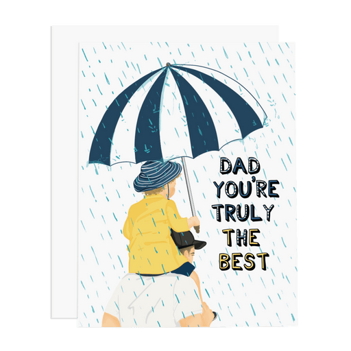 Dad You're Truly the Best Father's Day Card - Needle and Grain