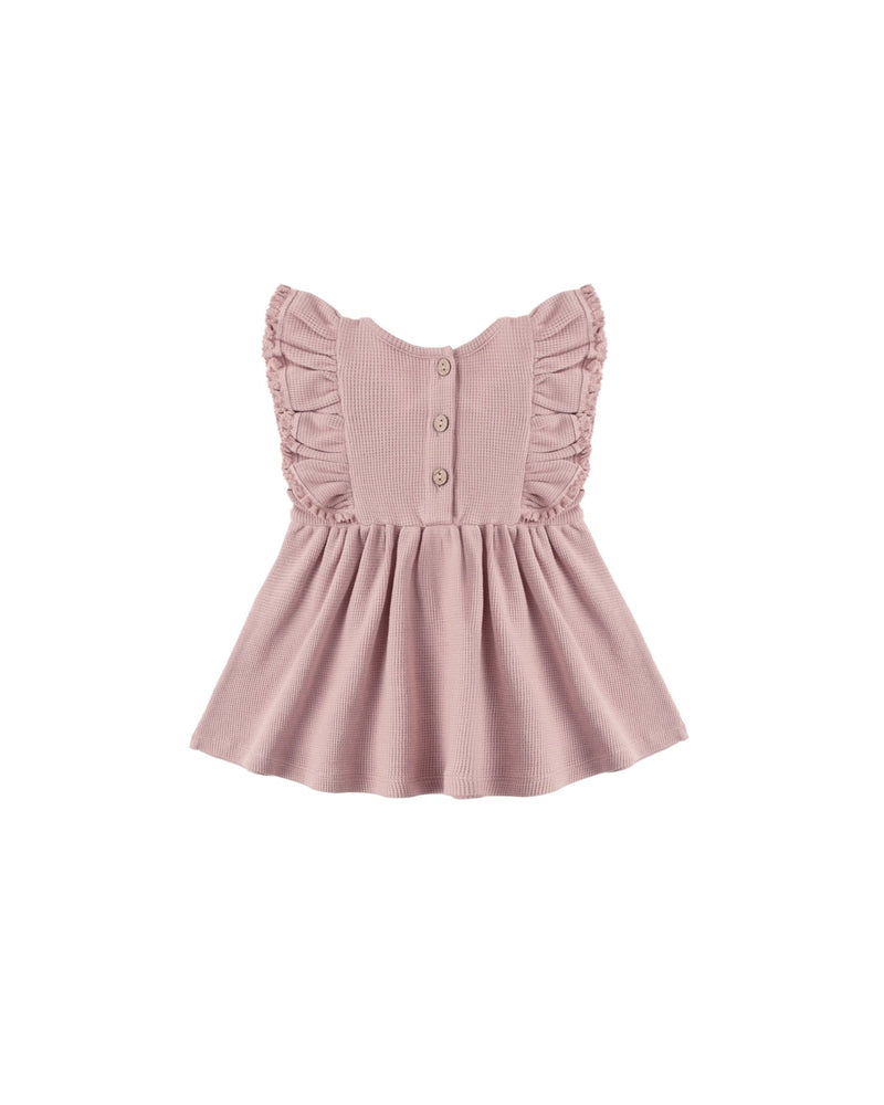 Daisy Dress in Mauve - Needle and Grain