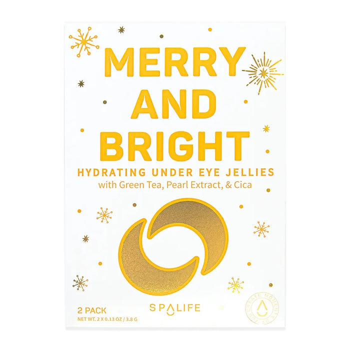 Merry & Bright Hydrating Under Eye Jellies - 4 Pairs