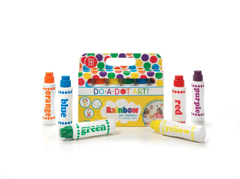 Do A Dot Art! Rainbow Dot Markers - Needle and Grain