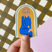 Dolly Parton Sticker - Needle and Grain