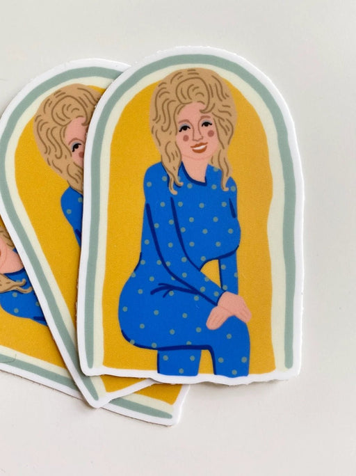 Dolly Parton Sticker - Needle and Grain