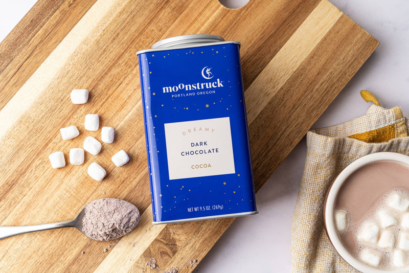 Dreamy: Dark Chocolate Hot Cocoa Tin - Needle and Grain