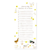 Ducks in a Row Magnetic Notepad - Needle and Grain