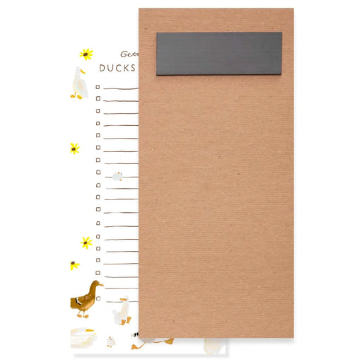 Ducks in a Row Magnetic Notepad - Needle and Grain