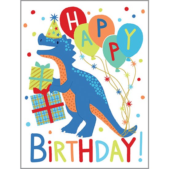 Birthday Greeting Card - Birthday Dino