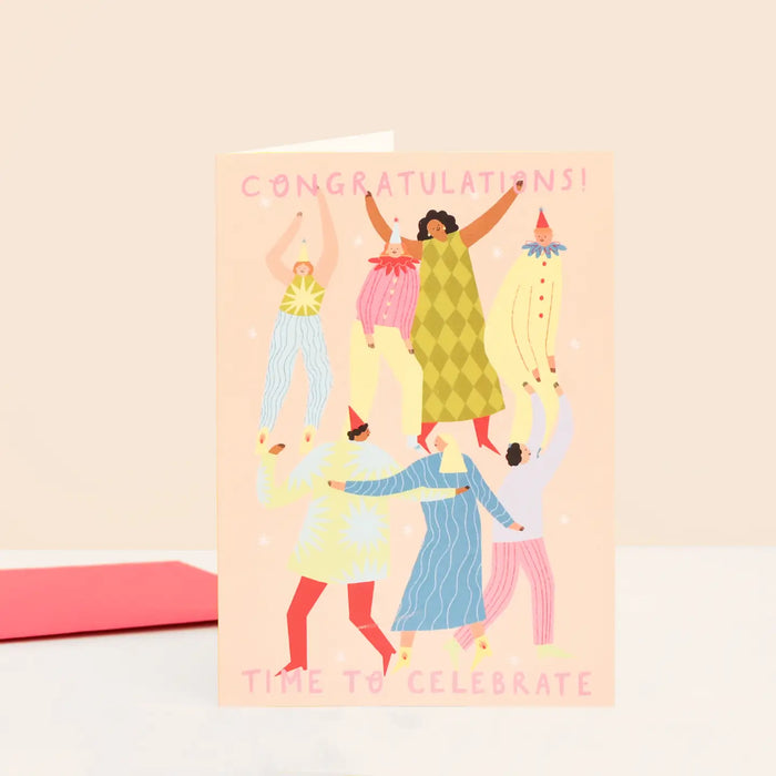 Time To Celebrate Congratulations Card
