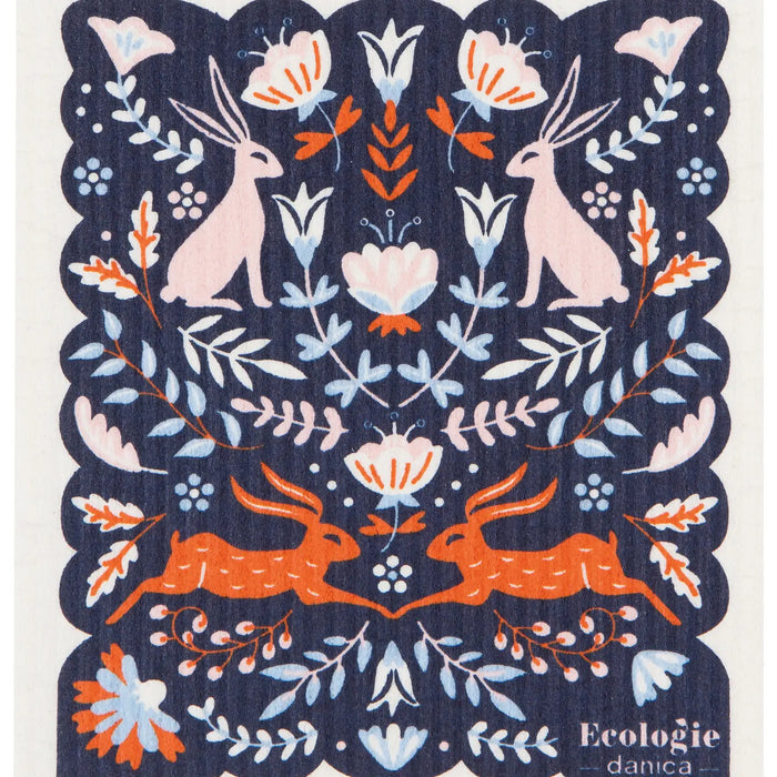 Swedish Dishcloth - Rabbit Tale