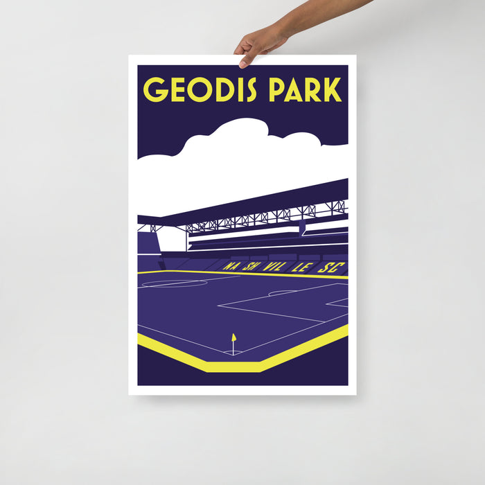 Geodis Park Art Print