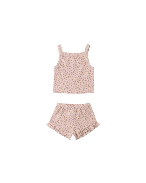 Evie Tank + Shortie Set in Posy - Needle and Grain